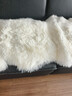 澳缘翔澳洲整张羊皮垫纯羊毛沙发垫卧室床边欧式羊毛毯皮毛一体羊皮垫子 本白色 皇冠2.5p 255*75cm 实拍图