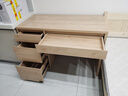 全友家居 小户型简易学习书桌带收纳柜方桌子家用电脑桌办公桌 实拍图