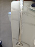 免打孔伸缩杆免钉晾衣杆衣架不锈钢窗帘挂杆浴帘杆子门帘衣柜撑杆 25管径【加粗款承重翻倍】不锈钢 可伸缩：60-105CM 不锈钢材质 实拍图
