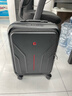 威戈瑞士军刀行李箱20英寸拉杆箱可扩容万向轮商务密码箱黑色 实拍图