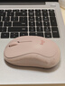 罗技（Logitech）M221轻音鼠标 无线鼠标 办公鼠标 对称鼠标 带无线微型接收器 茱萸粉 实拍图
