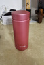 虎牌（TIGER）保温保冷杯轻便办公不锈钢男女水杯MMZ-A35C-PF 霜花粉 350ml 实拍图