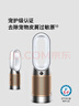 戴森DYSON HP12 空气净化器 兼具暖风扇 除甲醛除螨除尘除过敏原 除烟味除异味 宠护认证 黑金色 实拍图