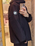 探路者（TOREAD）冲锋衣三合一户外男女抗寒羽绒登山服防水防风外套 黑色 L 实拍图