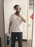 京东京造【已售300w件】短袖t恤男衣服秋季男士打底外穿 白色 2XL 实拍图