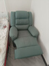 秉绪头等太空沙发单人沙发舱电动功能躺按摩懒人沙发可睡觉电竞沙发椅 抹茶科技布 手动坐躺 实拍图