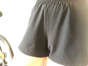 361°运动短裤男2025年新款夏季速干吸湿五分裤透气弹力男裤 【女款】超级黑 S 实拍图