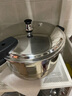 苏泊尔（SUPOR）304不锈钢7.0L压力锅24cm【3-5人可用】快煮防爆高压锅电磁炉通用 实拍图