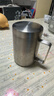 美厨（maxcook）316不锈钢水杯 双层泡茶杯口杯儿童学生带盖手柄400ml  MCB1112 实拍图
