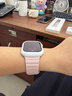 MSSM适用苹果手表表带apple iwatch磁吸硅胶表带ultra3/S11/10/9/Se3运动表带牛津粉配星光38/40/41/42 实拍图