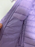 水孩儿（SOUHAIT）童装男女童轻薄羽绒服冬季新款儿童羽绒外套上衣 深紫 700+蓬松度-充绒量90% 150 充绒量67g 实拍图