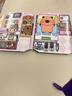 IGNB新款萌崽果冻贴纸卡皮巴拉安静创意材料女孩裁剪玩具手工贴纸 果冻版安静书【街角+温泉】 实拍图