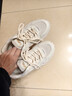 骆驼（CAMEL）运动老爹鞋女透气厚底潮休闲鞋子 K23S60L8016 米色 35 实拍图