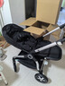 朗纳铂（land leopard）老虎Pro婴儿推车婴儿车轻便折叠双向超大轮避震儿童BB伞车 星空黑【银】 实拍图
