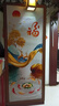 喜巢走廊装饰画入户玄关自粘壁画过道轻奢中式贴画竖版现代山水墙贴画 九鱼聚福02竖款 100cm x 200cm 实拍图