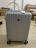 爱华仕行李箱20英寸男小型拉杆箱旅行箱女密码箱飞机登机箱6182 太空银 实拍图