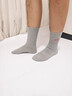 Dickies袜子男女同款纯色棉袜秋冬款中筒袜舒适吸湿排汗运动袜均码长袜子 实拍图
