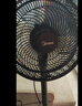 美的（Midea）【超级单品】七叶轻音立式电风扇家用柔风落地扇台式桌面小型风扇大风量节能摇头宿舍电扇 SAF30AB 实拍图
