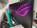华硕ROG 绝神 RO姬x初音未来版 27英寸2K显示器240Hz电竞超频260Hz 0.3ms响应 HDR400 G-SYNC HDMI2.1 实拍图