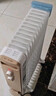 美的（Midea）【金缕衣】取暖器家用/电暖器/电暖气/加湿烘衣/13片全屋大面积取暖器/电热油汀取暖器NY2213-18GW 实拍图