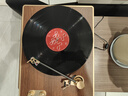 CoolGeek CS-01黑胶唱片机一体蓝牙音响复古客厅留声机高音质家用摆件生日礼物 CS-01胡桃木色+唱片 实拍图