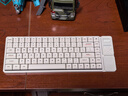 IQUNIX MG65系列矮轴机械键盘无线三模适配Mac平板办公超薄游戏 MG75-Pro 雾苏白 轻羽轴 实拍图