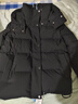 京东京造羽绒服女90鸭绒泡芙春秋2027新款女女士外套 短款 黑色 XS 实拍图