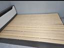 庄闲和实木床简约现代主卧家用1.5单人床出租房用1.8米榻榻米软包双人床 橡木灰色单床【满铺款】 1.5*2米【前30名抢】 实拍图