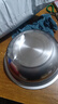 带盖和面盆厨房烘焙家用火锅盆洗菜打蛋汤锅盆醒面盆料理盆 宽边盆27cm【不带盖】 实拍图
