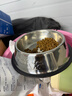 派乐特 猫碗不锈钢狗狗猫咪食盆猫咪宠物用品水粮碗防滑打不翻狗盆狗碗 实拍图