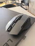 英菲克（INPHIC）F1二代 无线鼠标可充电轻音办公人体工学 电量显示 电脑台式笔记本2.4G通用便携 灰 M6P 实拍图