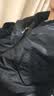 BJHG【解体】不计后果美式羽绒服男冬季潮牌情侣假两件宽松棒球服外套 炭黑色 L 150-180斤 实拍图