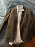 优衣库男装女装绒面针织茄克/西装外套夹克481006 39 棕黑色 L /175/100A 实拍图
