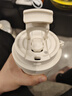 小熊（Bear）保温杯咖啡杯 304不锈钢水杯 女士随行杯子大容量白色学生杯530ml 实拍图