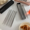 双枪316L不锈钢筷子防滑不发霉食品级家用酒店餐具 福字圆筷10双装 实拍图