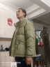 杰逊斯加厚保暖羽绒服男士冬季潮流韩版痞帅立领羽绒外套男装短款羽绒衣 A343-CF86-绿色 XL 建议135-150斤 实拍图