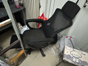 锦汐 电脑椅家用办公椅子靠背人体工学椅学习转椅老板座椅游戏电竞椅 【可后躺+踏脚+乳胶】黑框黑网 实拍图