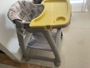曼乐兔儿童餐椅肯德基宝宝靠背座椅婴幼儿家用吃饭多功能可调节吃饭餐桌 进阶款黄色【餐盘+坐垫+万向轮】 实拍图