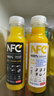 农夫山泉 100%纯果汁NFC果汁300ml*12瓶缤纷礼盒(6橙汁+6芒果汁)热门商品 实拍图