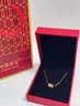 中国黄金（CHINA GOLD）小蛮腰黄金吊坠女款足金转运珠项链挂坠情人节生日礼物送女友老婆 【今/次日达】小蛮腰吊坠【赠银镀金链】约0.2g 实拍图