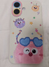 XP适用苹果16手机壳镜头全包iphone16散热软硅胶可爱卡通女高级感防摔带挂绳保护套-古董白墨镜煤球 实拍图