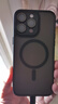 KEKLLE【肤感磁吸】适用iPhone15promax手机壳苹果15promax保护套无线充电磨砂防摔全包保护套 午夜黑 实拍图