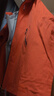 迪卡侬（DECATHLON）硬壳冲锋衣男女春秋登山防风防水单层夹克风衣运动外套MH500 2024 霞光橙（男女同款）- 亚洲款 新款上市 加内胆选大一码 S 实拍图