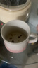 品喻（PINYU）杯子陶瓷马克杯咖啡杯高颜值带盖勺创意水杯茶杯男女家居馆浅粉色 实拍图