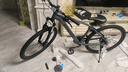 千里达（TRINX）千里达M985山地自行车禧玛诺21速油压碟刹暮云灰17寸 晒单实拍图