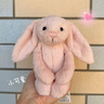 Jellycat害羞胭脂粉色邦尼兔柔软舒适动物毛绒玩偶儿童送礼生日礼物 害羞胭脂粉色邦尼兔 Small 实拍图
