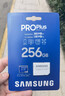 三星（SAMSUNG）256GB TF MicroSD 内存卡 4K高速蓝卡 U3A2V30 读速180MB/s 游戏机无人机运动相机存储卡 PRO Plus 实拍图