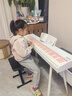 贝琪（Betsy）B351电钢琴88键重锤成人儿童电子钢琴家用练习初学者专业考级钢琴 B351Pro牛奶白-力度款粉键+圆腿支架 实拍图