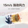米家小米电吹风机 负离子便携可折叠大风力速干H101家用宿舍学生风筒 出行必备生日礼物推荐 白色  实拍图