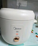 美的（Midea）电饭煲家用2L小型1-2人宿舍一人食小米粥煲汤蒸饭上蒸下煮一键煮饭智能保温迷你高颜值电饭锅JA202 实拍图